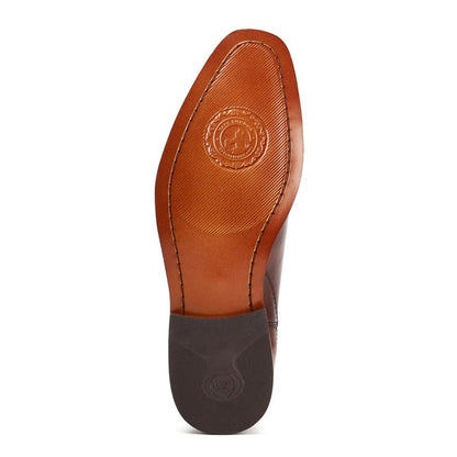 Sikes Washed Chelsea Boots Brown